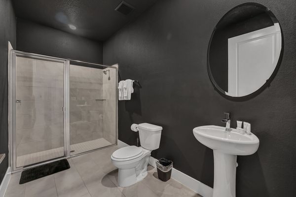 En-suite with walk in shower