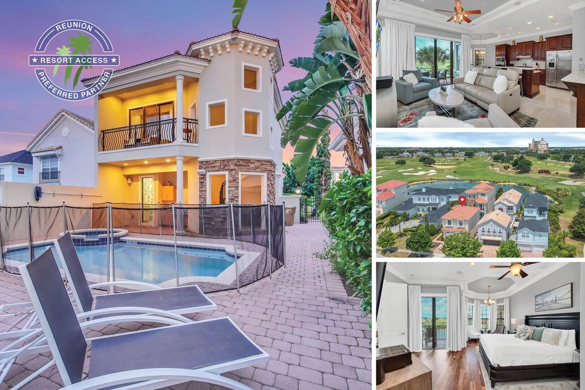 Located in the prestigious Reunion Resort, Magic Views is a spacious 6-bedroom, 6-bathroom villa located on an elevated lot with breathtaking views | Photos updated: May 2024