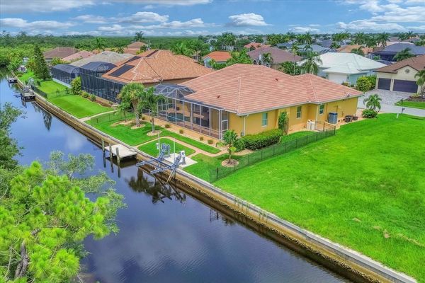 Stunning waterfront home with private pool & spa in Burnt Store Isles in historic Punta Gorda (Boat lift not available)