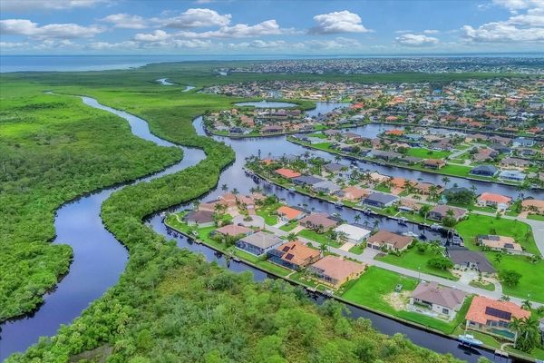 Stunning waterfront home with private pool & spa in Burnt Store Isles in historic Punta Gorda
