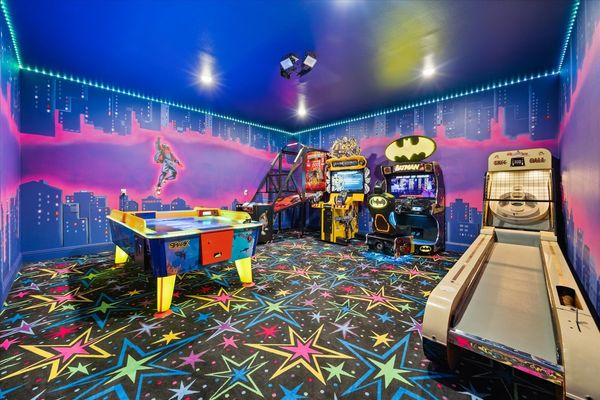 Perfect for the family to go hang out in the evenings and play games