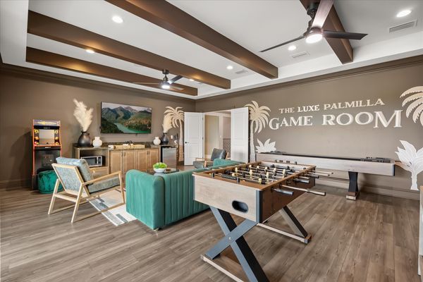 Perfect for the family to go hang out in the evenings and play games