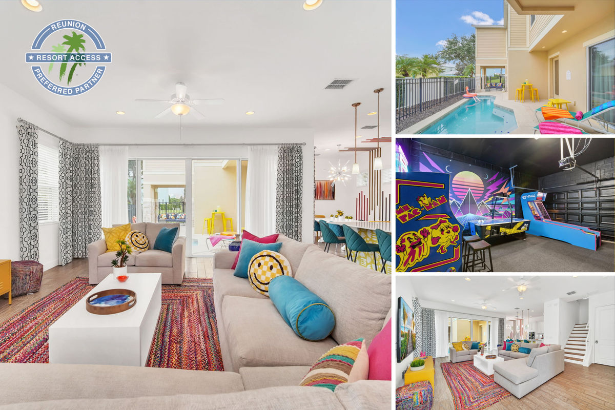 Welcome to Charming Retreat, a stunning 5-bedroom pool home! Photos updated: October 2024