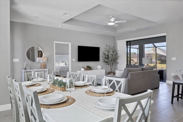 Bright, open living areas