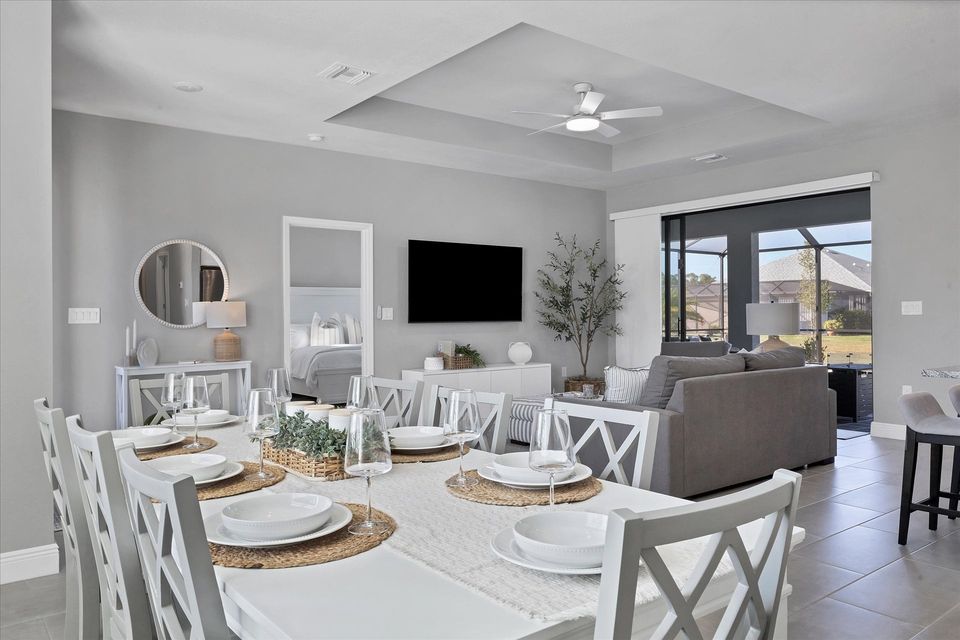 Bright, open living areas
