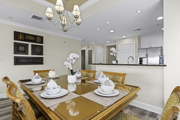 This kitchen and dining room layout is perfect for the family vacation