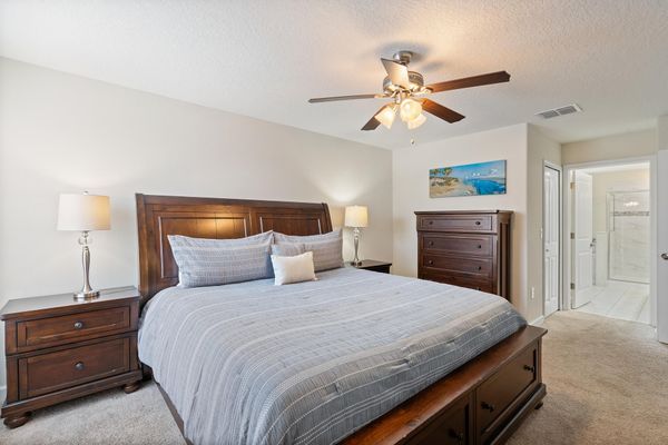 Master King Bedroom 1, Upstairs Attached Bathroom