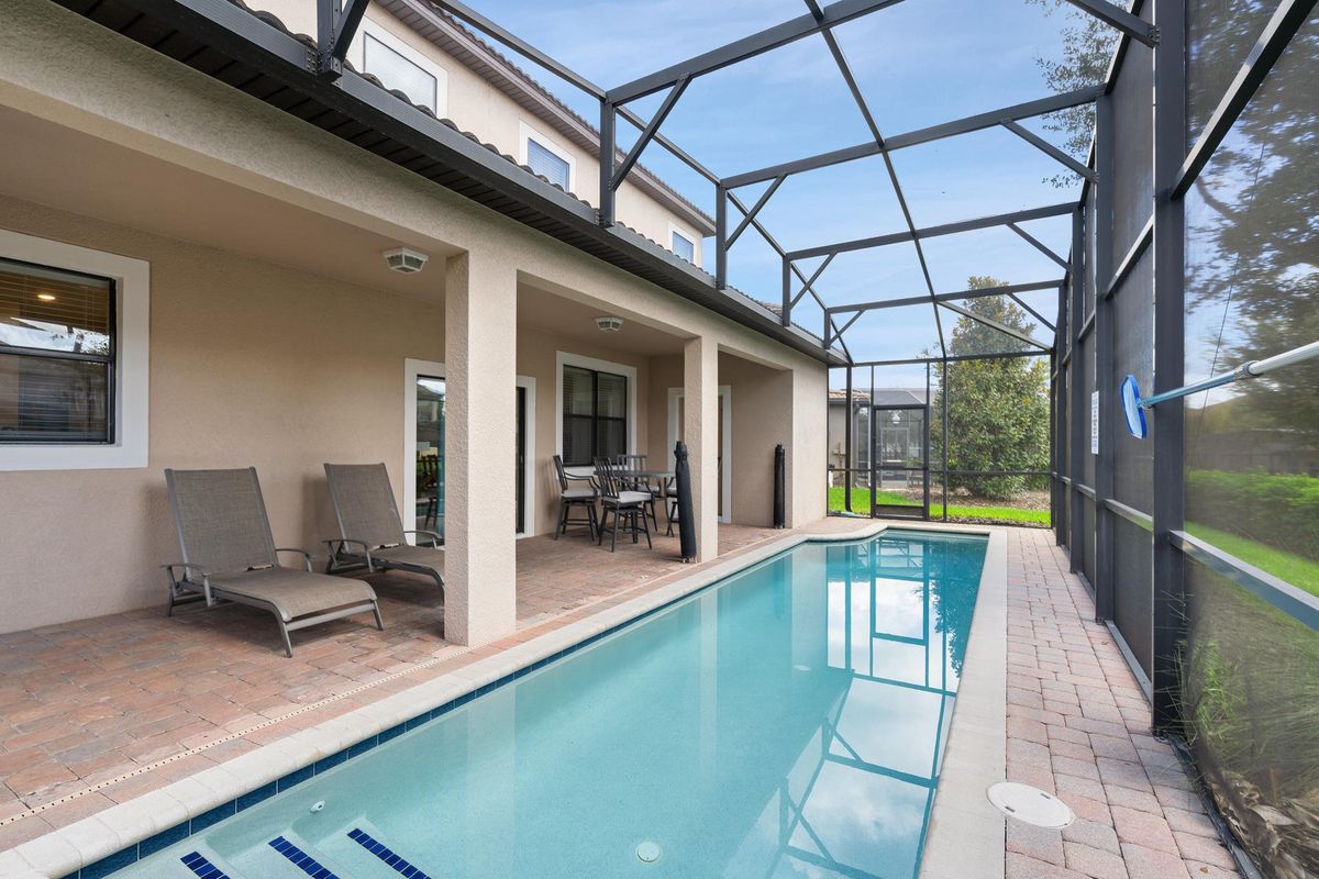 Pool Deck Pool Faces South