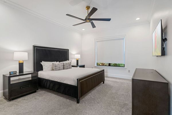 This King bed is crafted for supreme comfort and relaxation after a busy day