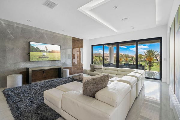 Modern Wall Design with 75 Inch TV