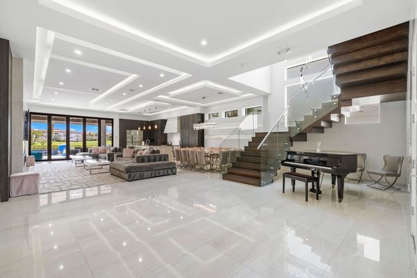 Ceiling Design with LED lighting