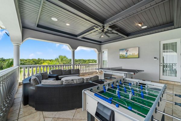 Step out onto the balcony and take in the breathtaking views of the golf course, a perfect spot for morning coffee or evening relaxation