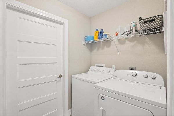 Full-size washer and dryer