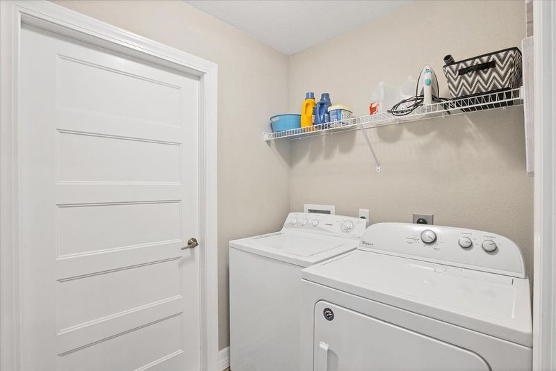 Full-size washer and dryer