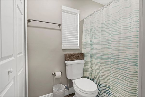 Primary bathroom with walk-in shower