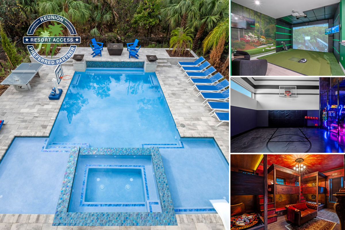 Welcome to the "Luxe Retreat," an expansive, luxurious vacation home located in the heart of Reunion Resort. Photos updated: January 2025