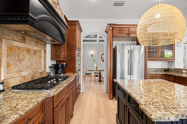 This dream kitchen will certainly be a favorite for those who love to cook