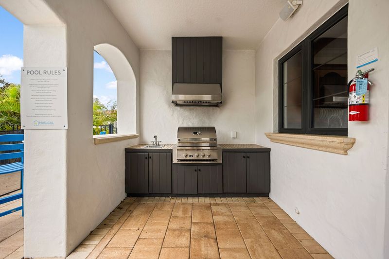 You will love your outdoor dining area with a gas BBQ perfect for the evening grills