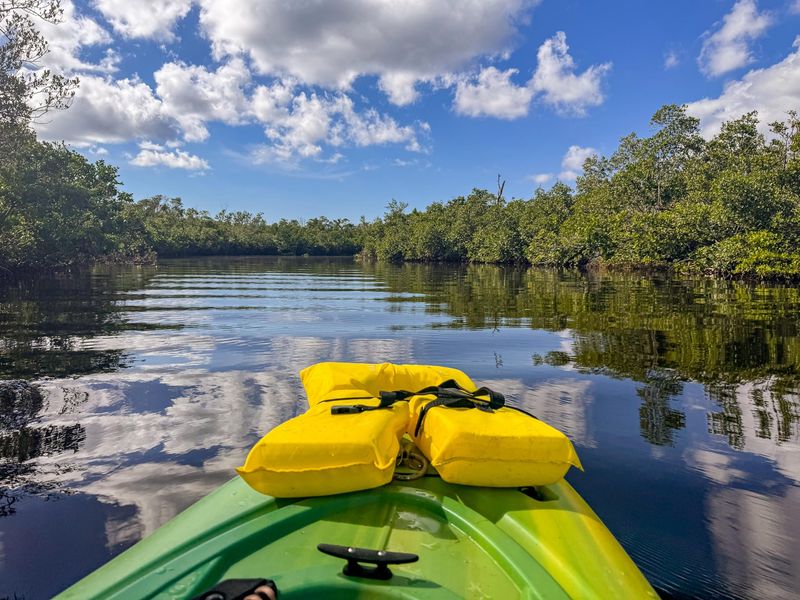 Enjoy nature while kayaking (Boat lift not available)