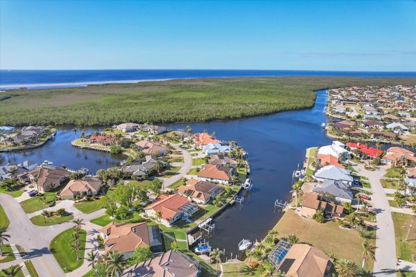 Beautiful 3 bedroom, 3 bathroom waterfront home with private pool in Punta Gorda, FL (Boat lift not available)