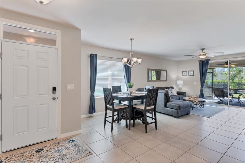 Bright, open living space