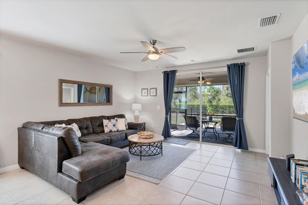 Bright, open living space