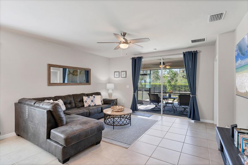 Bright, open living space