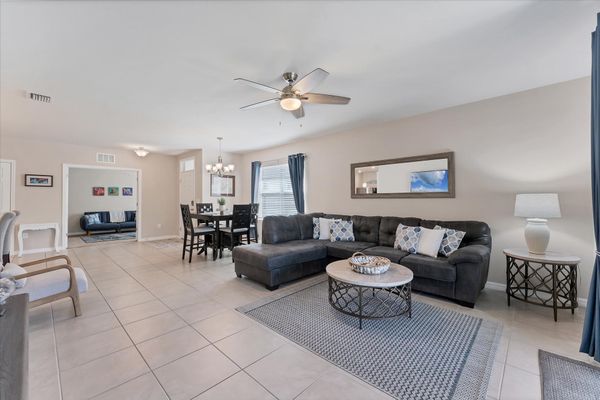 Bright, open living space