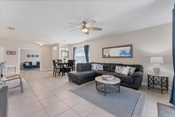 Bright, open living space