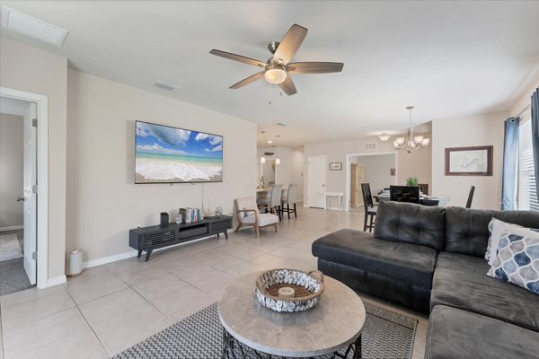 Bright, open living space