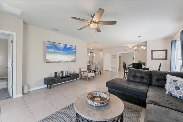 Bright, open living space