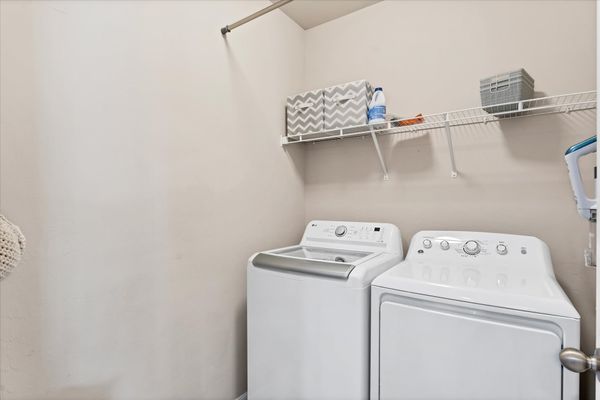 Full-size washer & dryer
