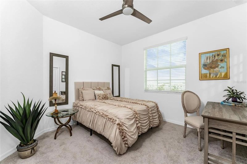Guest bedroom 1 with queen bed