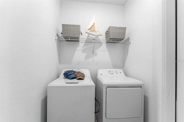 Full-size washer & dryer