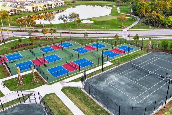 Tennis and pickleball courts