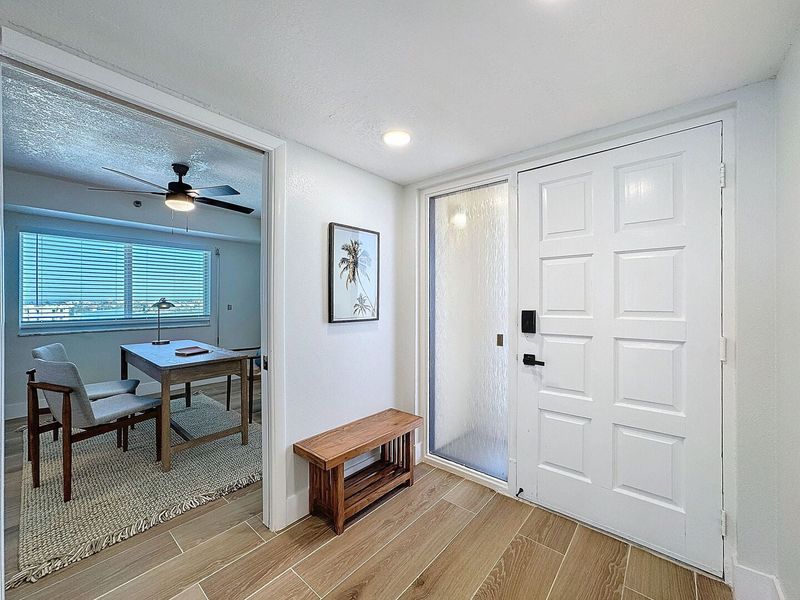 Interior entry