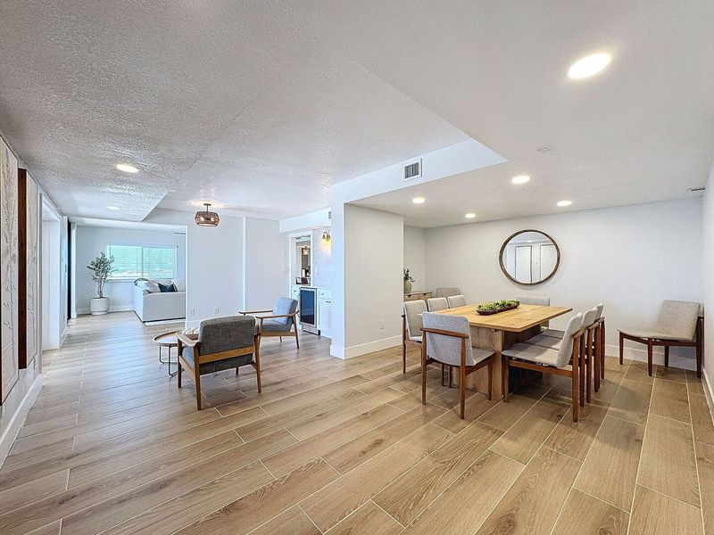Sitting Area and Dining Room