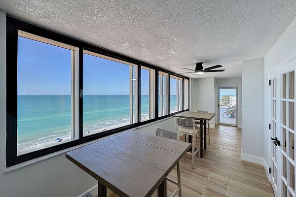 Enclosed Balcony with ocean view