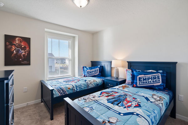 Two Twins Bedroom 5 Upstairs Star Wars Theme