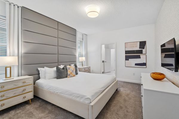 Master King Bedroom 1 Downstairs Attached Bathroom
 43" Smart TV