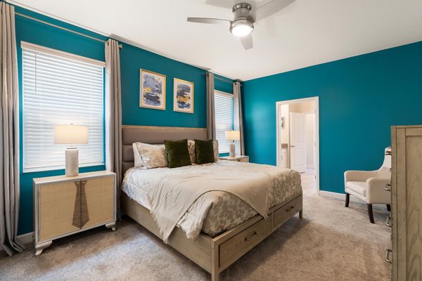 Master King Bedroom 1 Downstairs Attached Bathroom