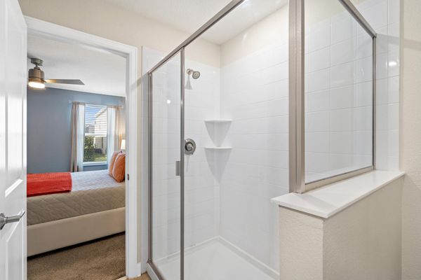 Jack N Jill Bathroom 3 Shower