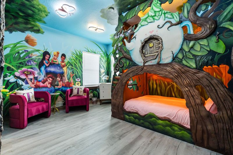 The kids will love the themed bedroom, creatively decorated to spark their imagination and provide a fun-filled retreat