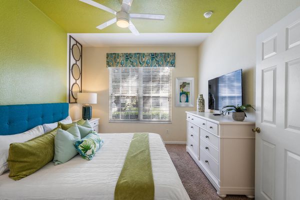 King Suite Bedroom 2 50" TV