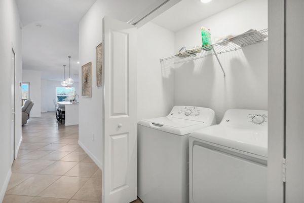 Full-size washer & dryer