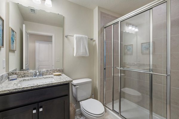 Queen Suite Bathroom 3 Upstairs Shower