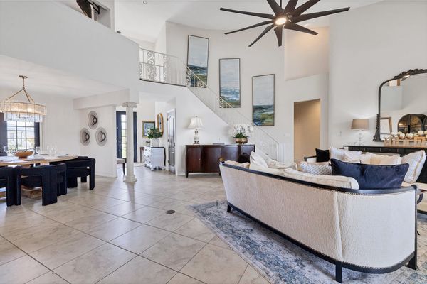 Bright Front Entry and Seating Area