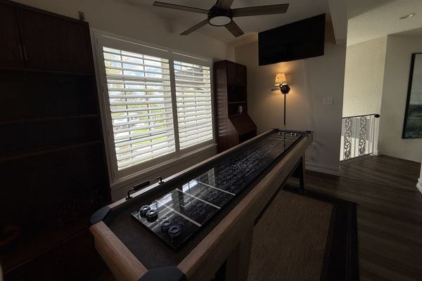 Loft with Shuffleboard Table
