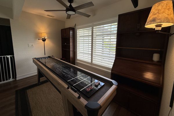 Loft with Shuffleboard Table