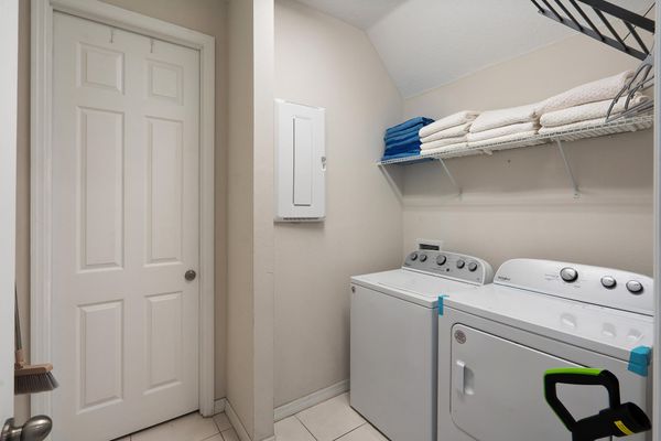Laundry Downstairs